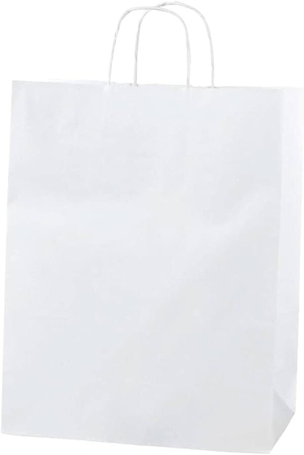White Paper Bags Large-31x17x37 CM