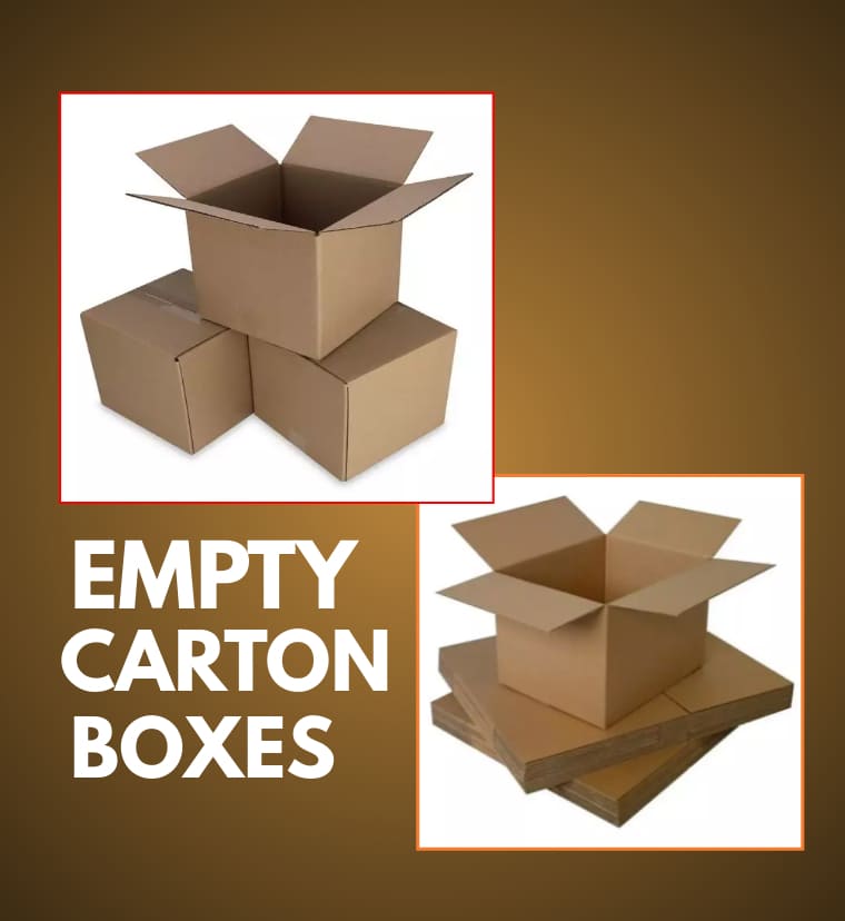 Empty Carton Boxes