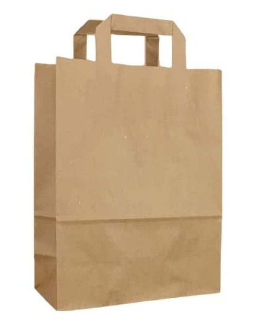 Paper Bag-Brown -X Large(Flat Handles)