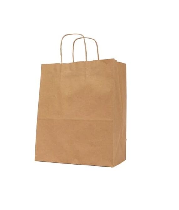 Brown Paper Bags Small-30x18x33 CM