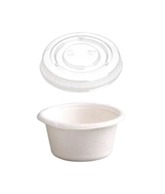 Bagasse Sauce Containers-2 OZ