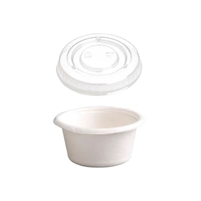 Bagasse Sauce Containers-2 OZ