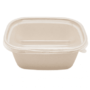 Bagasse Rectangular Containers 38 Oz