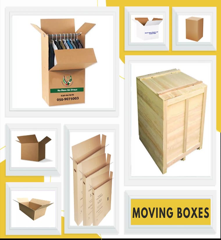 moving boxes all sizes
