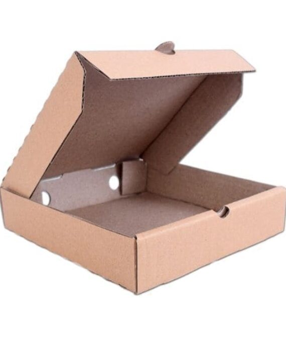 Brown Pizza Box-Small 24x24x8CM 50 Pcs