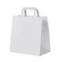 Paper Bag-White-X Large(Flat Handles)